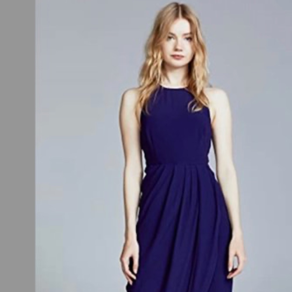 HOT NYE DRESS - YUMI KIM navy small tulip dress- incredibly flattering!